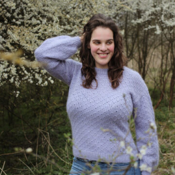 Flor Sweater English PDF Pattern
